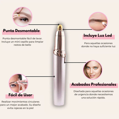 DEPILADORA FACIAL DE PRECISION CON LED